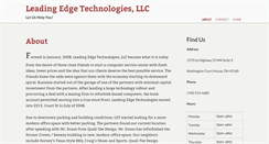 Desktop Screenshot of l-e-tech.com